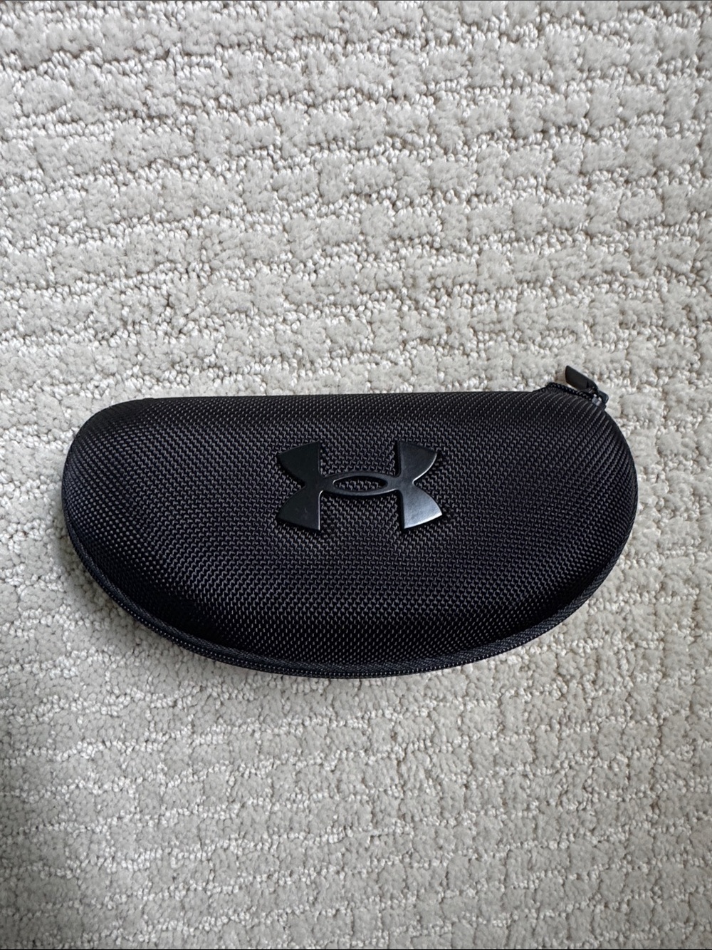 Under Armour Black Textured Hard Shell Eyewear Case